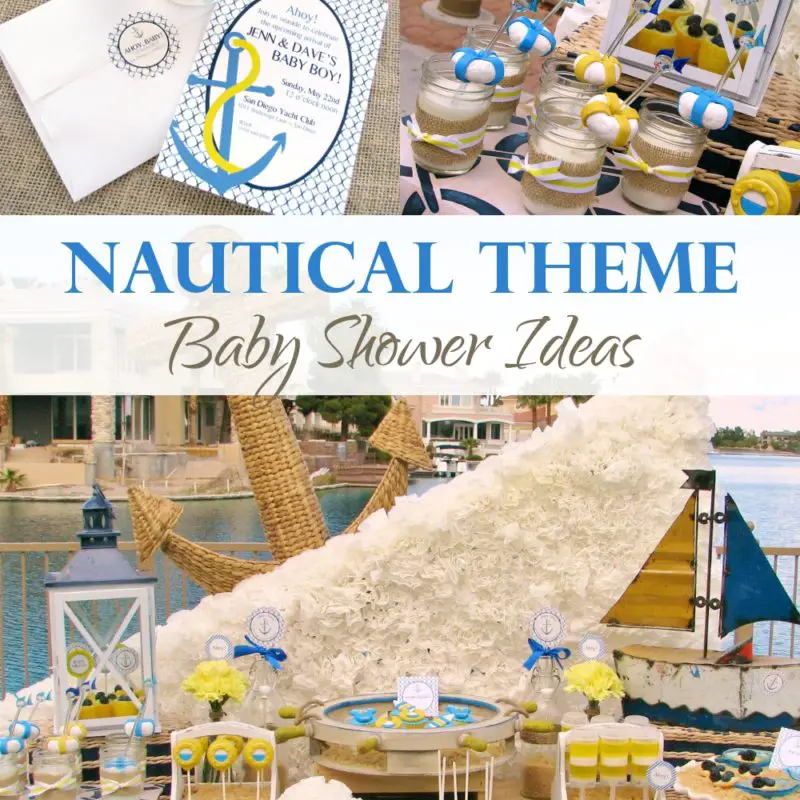 Nautical Theme Baby Shower Ideas