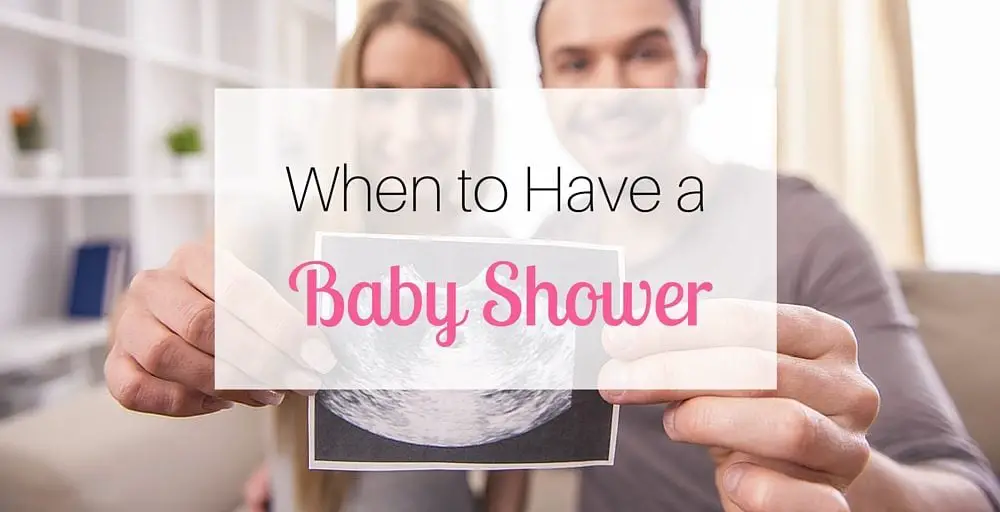 When to Have a Baby Shower