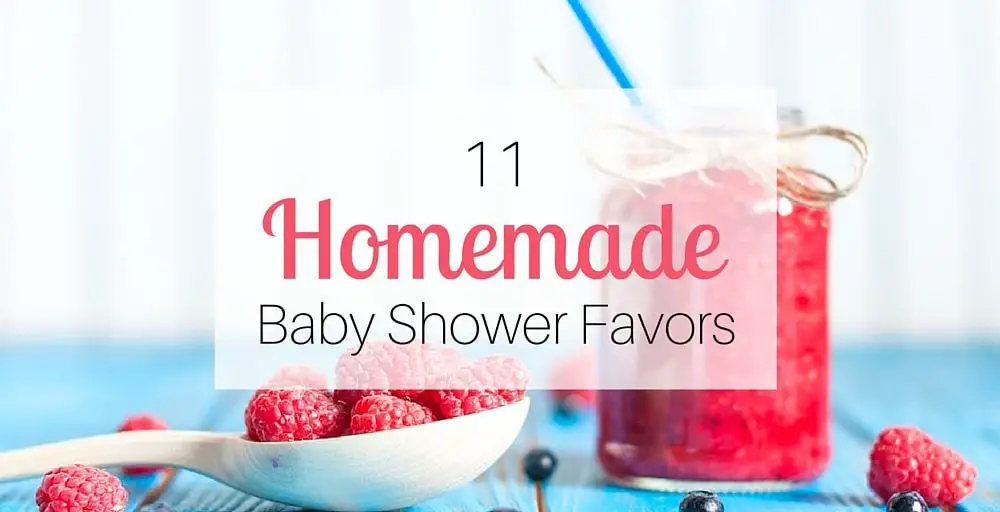 11 Homemade Baby Shower Favors