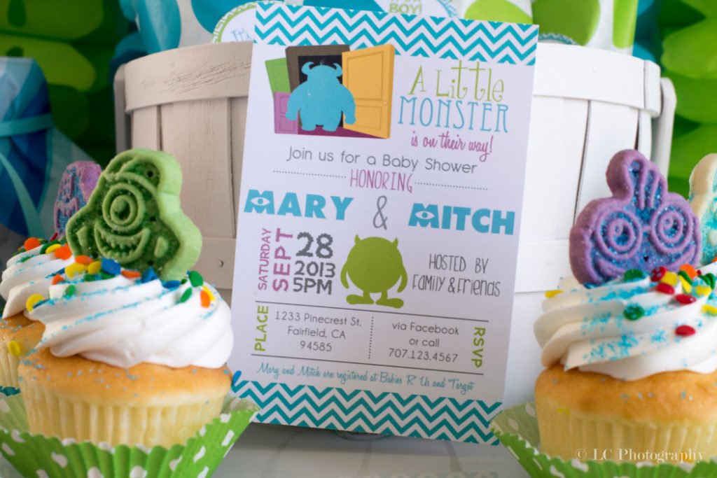 Monsters Inc. Baby Shower Invitations - PinkDucky.com