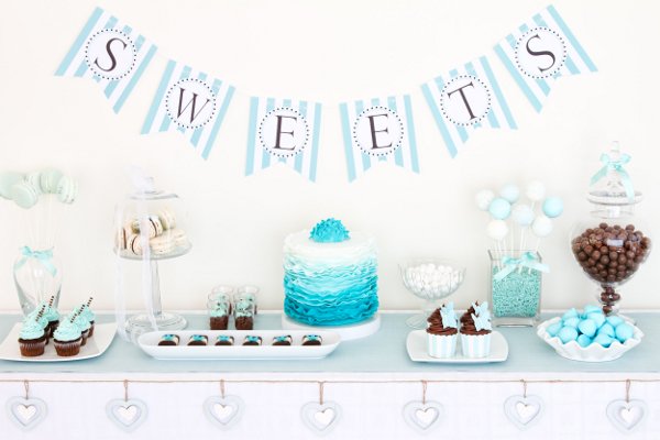 Baby Shower Dessert Table Ideas