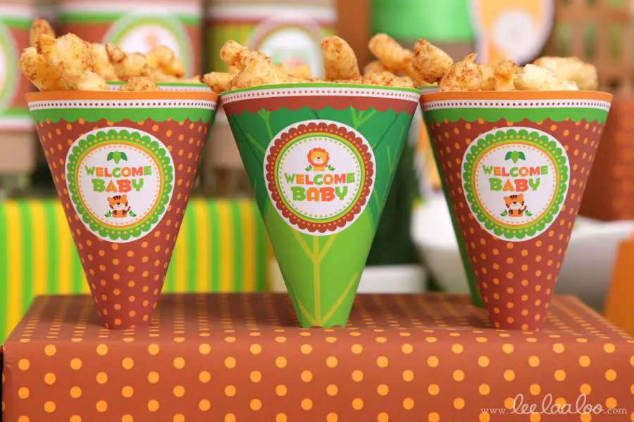 Jungle Theme Baby Shower Food Ideas - PinkDucky.com