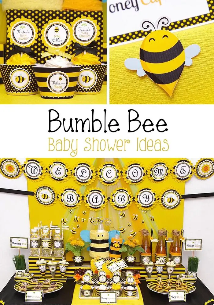 Bumble Bee Baby Shower Ideas