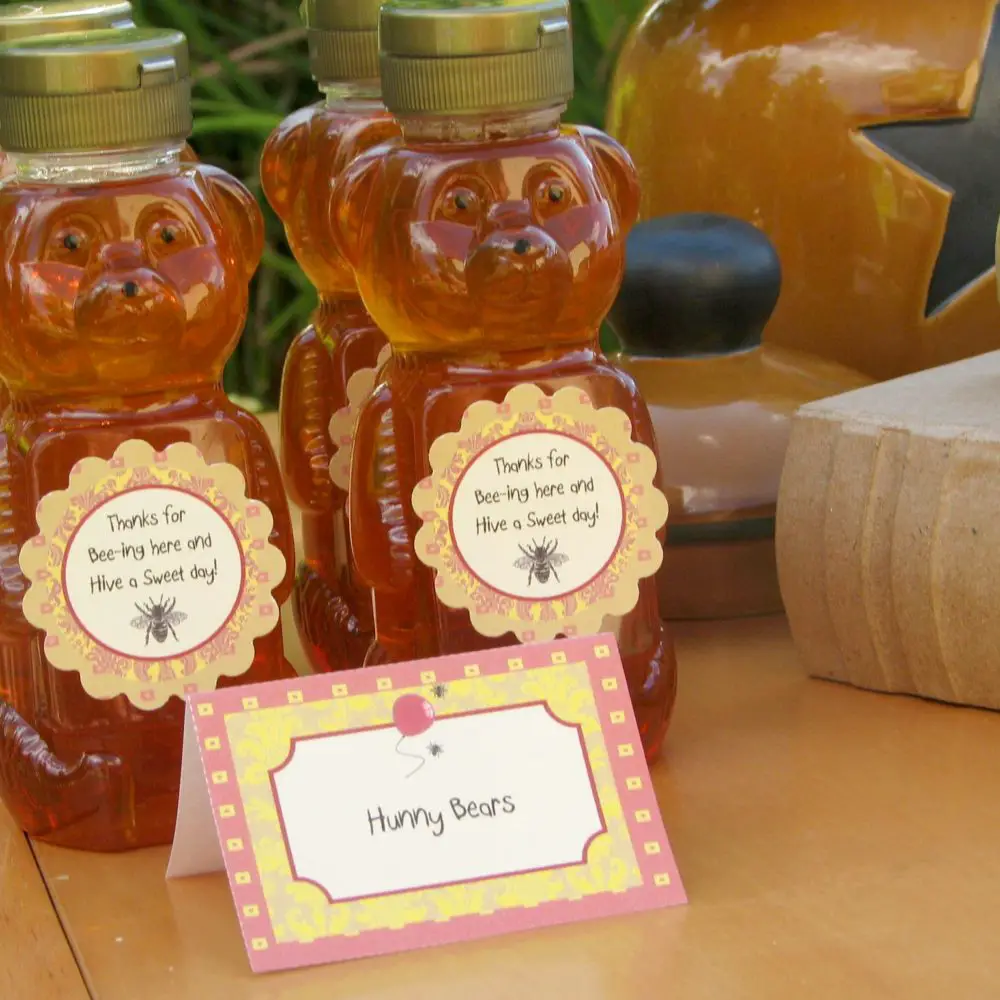 Winnie the Pooh Baby Shower Favors