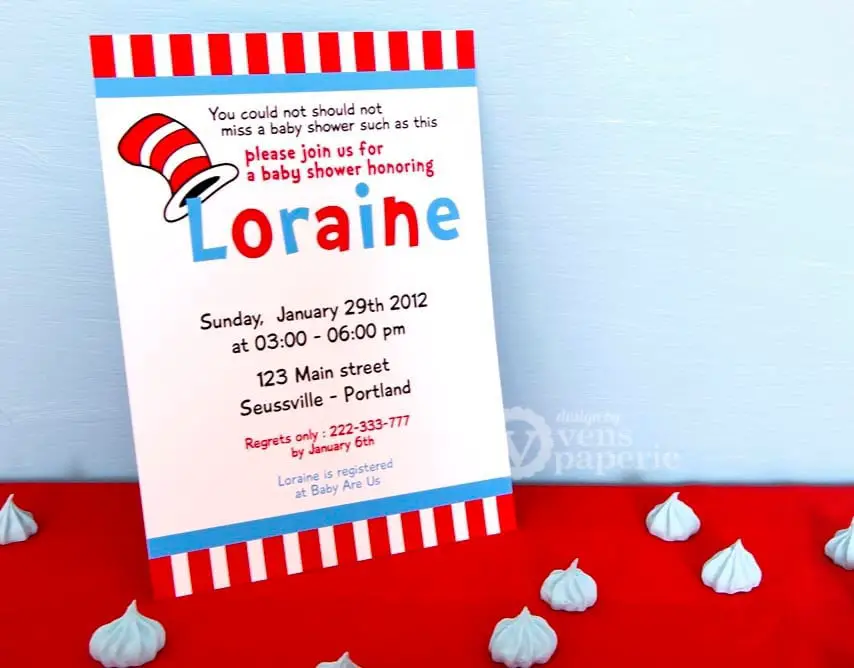 Dr Seuss Baby Shower Ideas Dr Seuss Food Ideas Game Ideas More