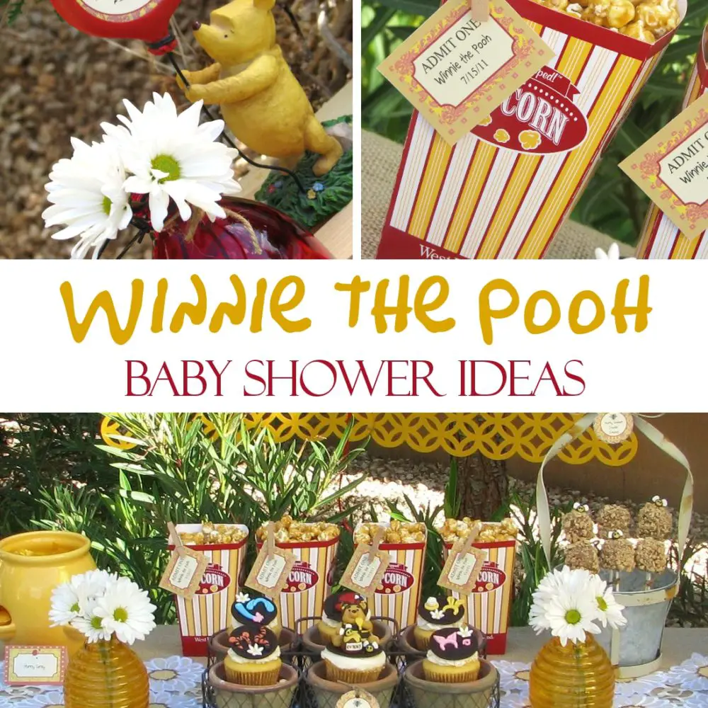 Winnie the Pooh Baby Shower Ideas  Games, Food, Favors  Decorations