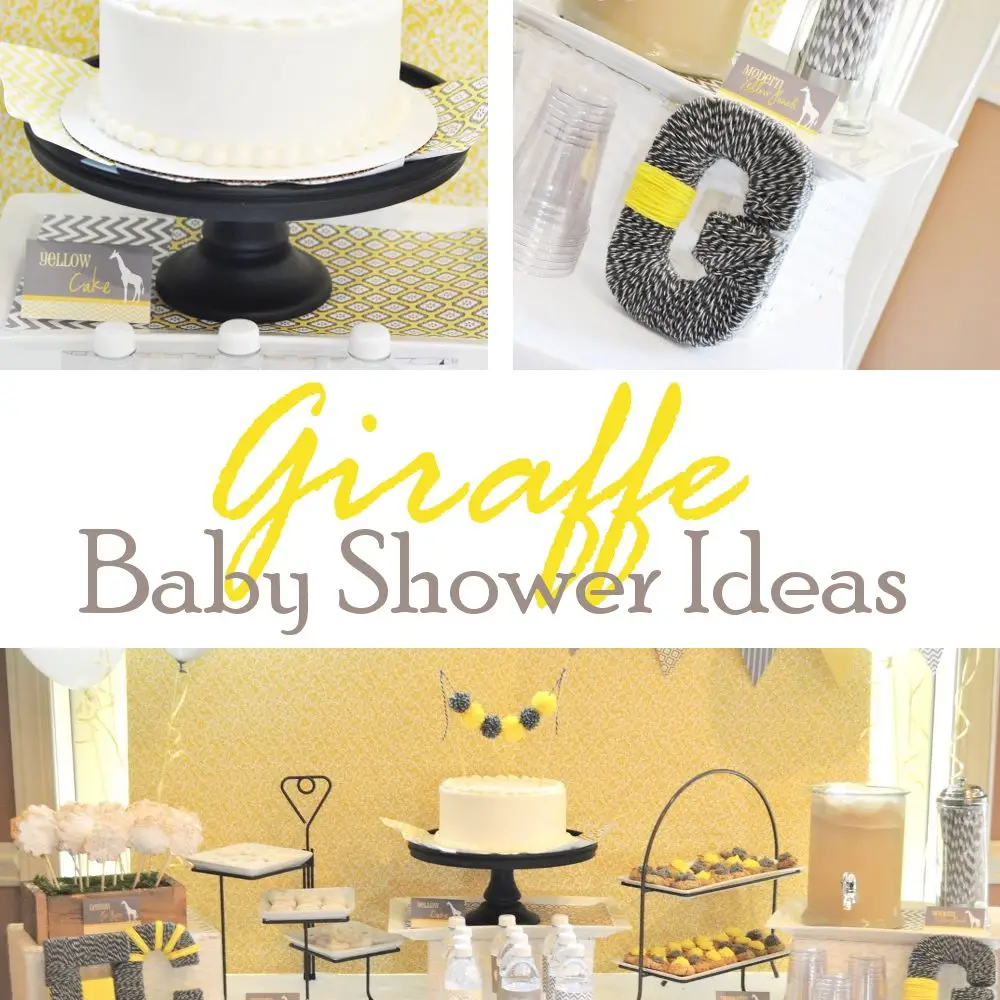 Giraffe Baby Shower Ideas