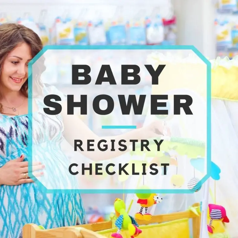 The COMPLETE Baby Shower Registry Checklist for the New MomtoBe