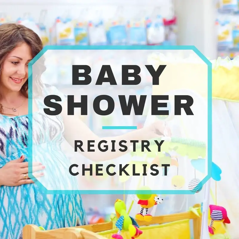 Baby Shower Registry Checklist
