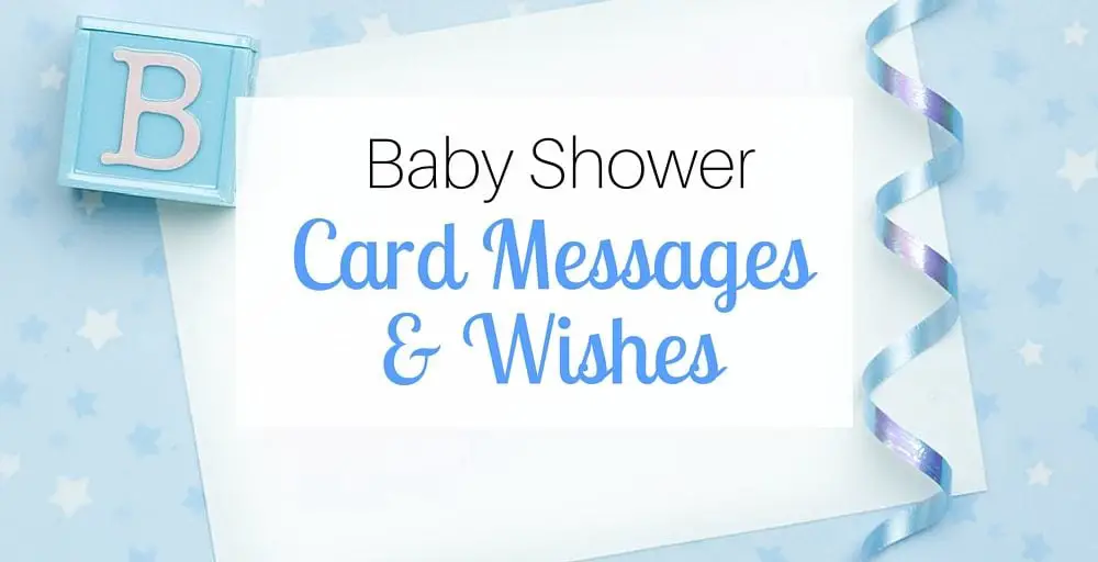 Baby Shower Card Messages Wishes