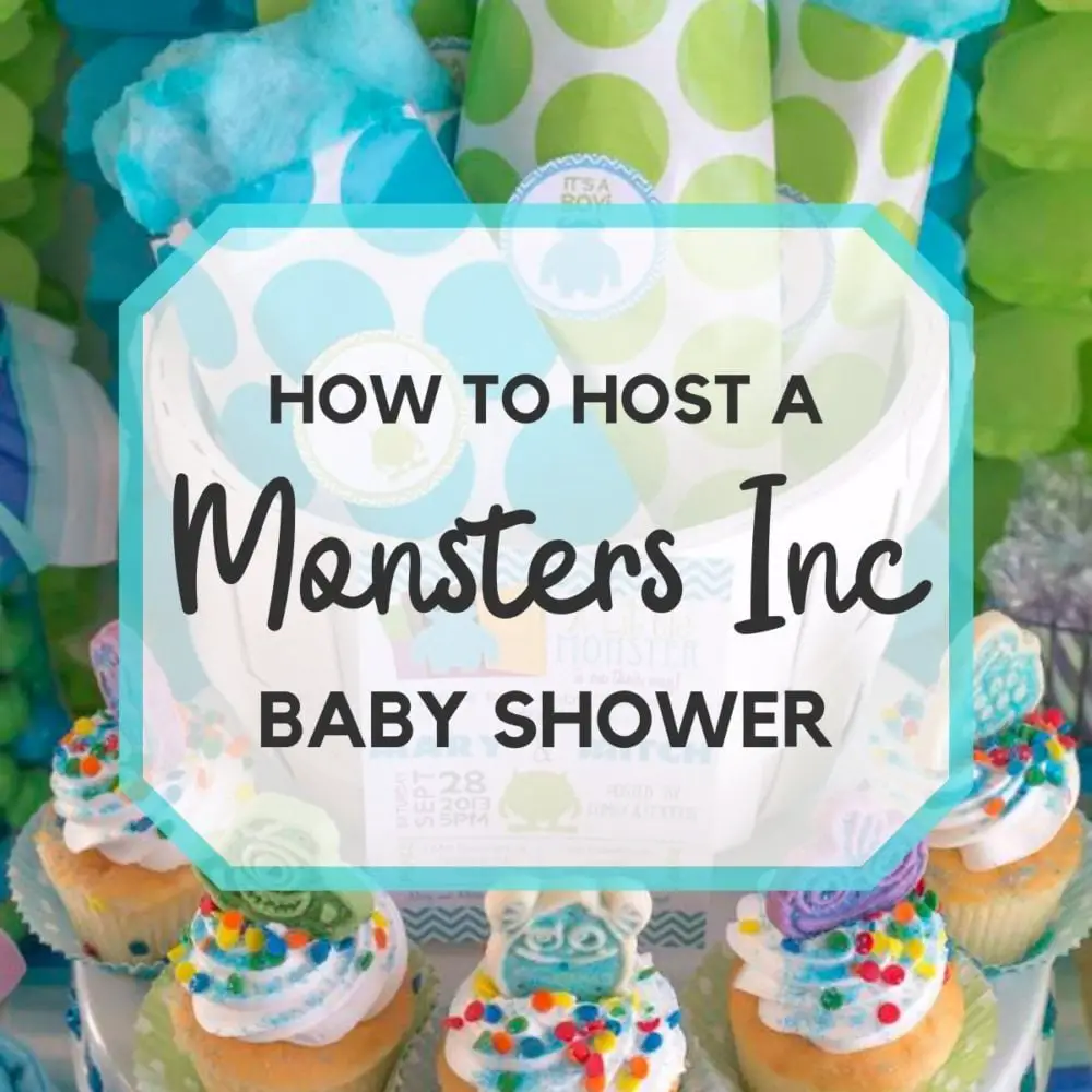 How to Throw the CUTEST Monster's Inc. Baby Shower--Ideas ...